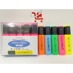 Bút Dạ Quang CENVAVA MINI 0502 Mực Lá, Da, Vàng, Hồng, Cam/Màu Mực Tươi Sáng Nổi Bật, Bút Dạ Chất Lượng Cao 1
