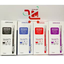 Hộp 12 Cây Bút Gel MINI 1020 CENVAVA Ngòi 0.5MM Mực Xanh, Đỏ, Đen, Tím/ Bút Gel Chuẩn, Chất Lượng Cao 7