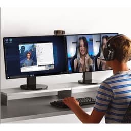 Webcam Full HD 1080P – Camera Máy Tính Có Micro, Hình Ảnh Sắc Nét, Dành Cho PC & Laptop 2