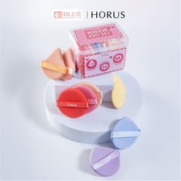 Horus Bộ 10 bông mút trang điểm Makeup Puff Set đa năng nhiều size 2