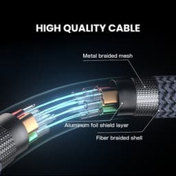 Cáp DisplayPort Sang HDMI 1.8m – Hỗ Trợ 8K 60Hz, Truyền Hình Ảnh 4K, Âm Thanh Sống Động, Loại Tốt 6