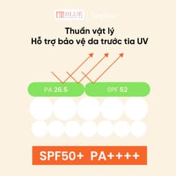 Kem Chống Nắng vật Lí Lành Tính & Nâng Tone BEPLAIN Sunmuse Mineral Sunscreen SPF50+ PA++++ 50ml 7