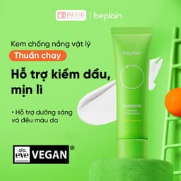 Kem Chống Nắng vật Lí Lành Tính & Nâng Tone BEPLAIN Sunmuse Mineral Sunscreen SPF50+ PA++++ 50ml 3