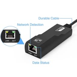 USB 3.0 to LAN Gigabit 1000Mbps – Bộ Chuyển Đổi Kết Nối PC, Laptop Windows & Mac OS 3