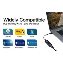 USB 3.0 to LAN Gigabit 1000Mbps – Bộ Chuyển Đổi Kết Nối PC, Laptop Windows & Mac OS 8