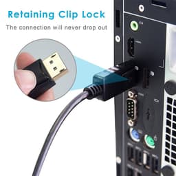 Cáp DP to HDMI 1.8m & 3m – Hỗ Trợ 4K 2K, Truyền Hình Ảnh Sắc Nét, Chất Lượng Cao 7