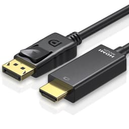 Cáp DP to HDMI 1.8m & 3m – Hỗ Trợ 4K 2K, Truyền Hình Ảnh Sắc Nét, Chất Lượng Cao 8