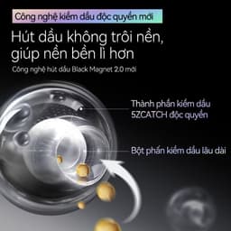 [Carslan] Phấn Nén Black Magnetic Carslan 2.0 Kiểm soát dầu lâu trôi 24H 8g DOLLYDOLLY COSMETICS 7