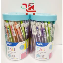 Bút Bi BALI Q02836 Deli Ngòi 0.7MM Mực Xanh, Ngòi Êm, Màu Mực Tươi Sáng, Chất Lượng Tốt 4