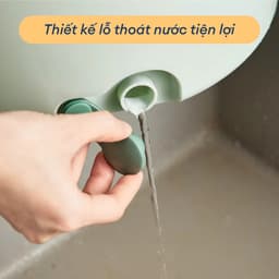 Bộ Cây Lau Nhà Tách Nước Souji | Xoay 360°, Tách Nước Sạch & Bẩn Thông Minh, Chất Liệu Cao Cấp 6