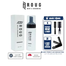 Bọt tạo phồng tóc nam Roug Sea Salt Mousse tạo kiểu giữ nếp chính hãng Roug Men's Grooming 1