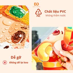 Decal Tết 2026 hít tĩnh điện dán cửa kính không keo dễ dán gỡ 42 5