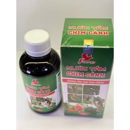 Nước tắm chim cảnh Sao Việt lọ 190ml giúp lông bóng mượt, chống gãi rỉa căng lửa nhanh 4