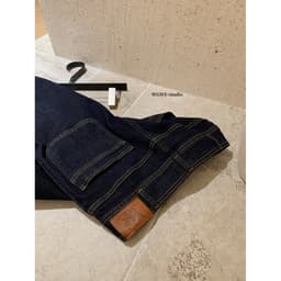 [𝑻𝒉𝒆𝑴𝒂𝒚 x 𝐖𝐆𝐖𝐄] Quần Jean Suông WG.WE 7436, Quần Jean Nữ Ống Rộng Lưng Cao Phối Túi Trước Co Giãn Giúp Tôn Dáng 7