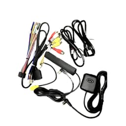 Trọn bộ phụ kiện màn hình Android Ô Tô LuxuryCars - Dây Nguồn, Ăng Ten GPS 4G, USB, Micro - Hàng Chuẩn Loại 1 2