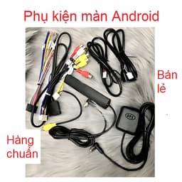 Trọn bộ phụ kiện màn hình Android Ô Tô LuxuryCars - Dây Nguồn, Ăng Ten GPS 4G, USB, Micro - Hàng Chuẩn Loại 1 4