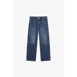 [ẨN] Quần jean nữ dáng suông GENVIET JEANS light sáng vải denim co giãn nhẹ công sở dễ phối đồ tôn dáng 9062 7