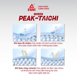 Giày Thể Thao Nam, Nữ PEAK Taichi Retro Board EXT53527B EXT53528B 8