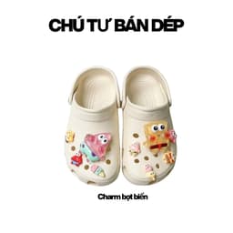 Dép Sục (KHÔNG CHỮ) Có Quai Thời Trang Tặng Kèm Phụ Kiện Hỗ Trợ Đổi Size 35-43 TIỆM DÉP CHÚ TƯ 8
