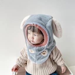 Mũ Kèm Kính Chắn Gió Cho Bé Từ 4-10 Tuổi ( Kính Có Thể Tháo Rời ) . Mũ Lông Có Kính Chắn Gió Bên Trong Lót Nỉ 8