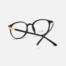 Gọng kính cận thời trang nam nữ NARO EYEWEAR dáng tròn nhựa TR90 dẻo, siêu nhẹ thời trang - 8125 6