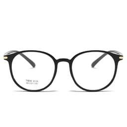Gọng kính cận thời trang nam nữ NARO EYEWEAR dáng tròn nhựa TR90 dẻo, siêu nhẹ thời trang - 8125 2
