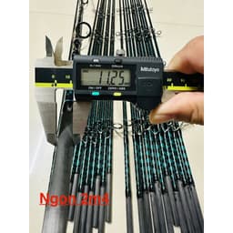 Cần WuTu Fishing Z11 - Ngọn Lẻ, Đọt Lẻ Độ Cứng XH Ngọn Rỗng ưu việt. 3