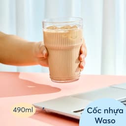 Cốc Nhựa Waso Inochi |Nhựa Cao Cấp An Toàn, Trong Suốt, Bền Đẹp, Màu Sắc Sang Trọng (360ml – 490ml) 7