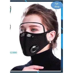 Khẩu Trang Chống Gió Kháng Khuẩn, Thoáng Khí, Khẩu Trang Có Van Thở Nhựa 2