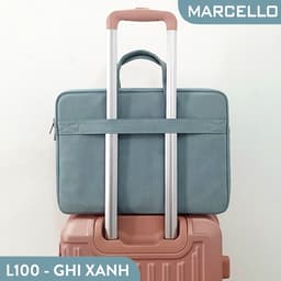 túi đựng laptop macbook Marcello L100 từ13-15 inch,thời trang,trượt nước,bền 3