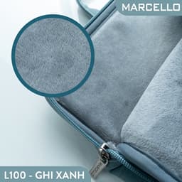 túi đựng laptop macbook Marcello L100 từ13-15 inch,thời trang,trượt nước,bền 6