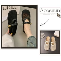 Dép Nữ Chữ Hát, Dép Lê Quai Dán Ngang Đế Cao 2,5cm Đế Êm Chống Trơn Trượt || Mã N12 8