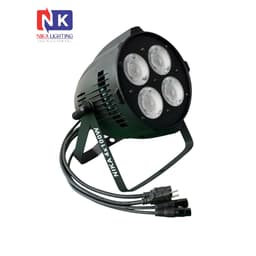 Đèn PAR COB NIKA 4x100W 4 mắt LED sân khấu điều khiển DMX và remote từ xa cho tiệc cưới, sự kiện 9