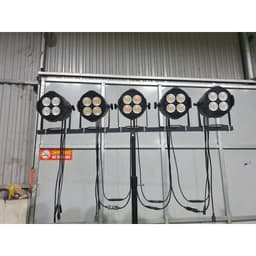 Đèn PAR COB NIKA 4x100W 4 mắt LED sân khấu điều khiển DMX và remote từ xa cho tiệc cưới, sự kiện 15