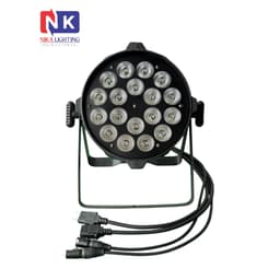 Đèn PAR LED NIKA 18x15W Full màu điều khiển tay hiệu ứng ánh sáng sân khấu, karaoke, sự kiện 11
