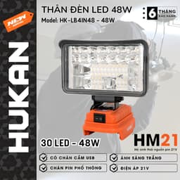 Thân Bóng Đèn LED XLAMP HUKAN G2-SLL2233LM Độ Sáng 6500k 4 Chế Độ Sáng - Chân Pin Phổ Thông 8