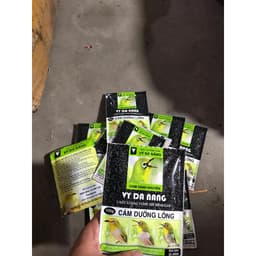 Combo 6 Gói Cám Vỹ Đà Nẵng Số 0 Vành Khuyên 100Gr Giúp Dưỡng Và Thay Lông Cho Chim 3