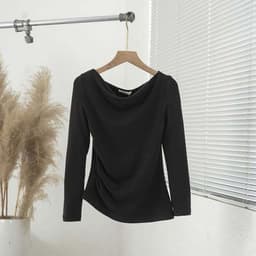 Áo giữ nhiệt nữ thiết kế phối nhún sườn chất liệu co giãn 4 chiều mềm mịn, giữ ấm cơ thể tốt Evalover M267 7