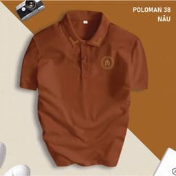 [POLOMAN 38] BST Áo Polo Nam Form Slimfit, Vải Thun Co Giãn 4C Thoáng Mát, Không Xù Lông, Thanh Lịch 7