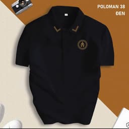 [POLOMAN 38] BST Áo Polo Nam Form Slimfit, Vải Thun Co Giãn 4C Thoáng Mát, Không Xù Lông, Thanh Lịch 2