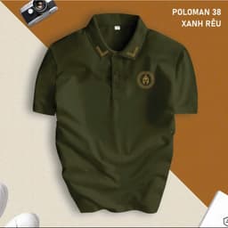 [POLOMAN 38] BST Áo Polo Nam Form Slimfit, Vải Thun Co Giãn 4C Thoáng Mát, Không Xù Lông, Thanh Lịch 6