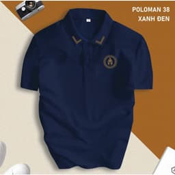 [POLOMAN 38] BST Áo Polo Nam Form Slimfit, Vải Thun Co Giãn 4C Thoáng Mát, Không Xù Lông, Thanh Lịch 4
