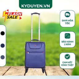 Vali vải du lịch cao cấp SAKOS CHAMPION 5 Chất liệu cao cấp chống thấm trượt nước, Trọng lượng siêu nhẹ, Khóa số TSA. 1