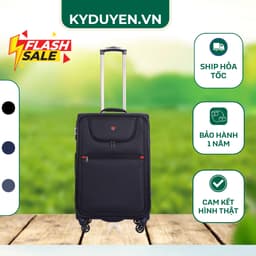 Vali vải du lịch cao cấp SAKOS CHAMPION 7 Chất liệu cao cấp chống thấm trượt nước, Trọng lượng siêu nhẹ, Khóa số TSA 1