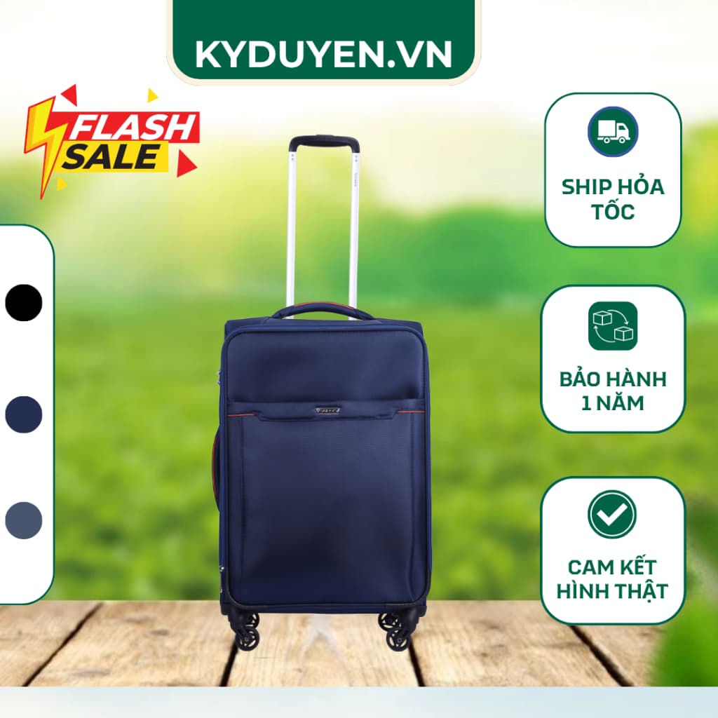 Vali kéo siêu nhẹ Chính hãng Sakos Starline 6 – size M (24 inch)