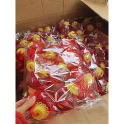 Đèn Thả Mành 10 Dây Lồng Đèn Tròn Nháy Trang Trí 2