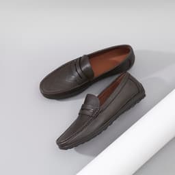 Giày Lười Nam LECOS LG48 Da Bò Thật Phong Cách Quý Ông Thanh Lịch 3