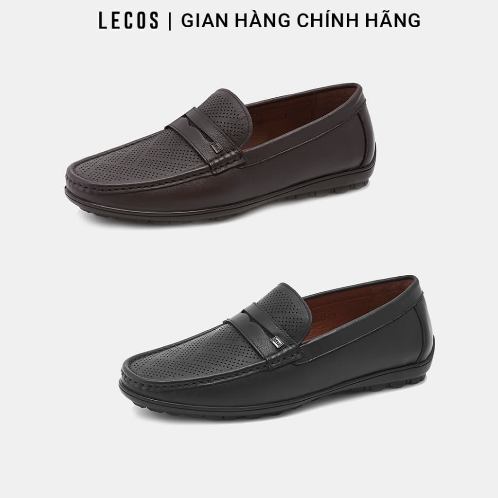 Giày Lười Nam LECOS LG48 Da Bò Thật Phong Cách Quý Ông Thanh Lịch
