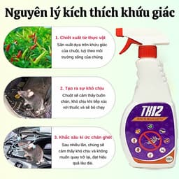Xịt Đuổi Chuột Thảo Mộc TK12 500ML – An Toàn, Đuổi Chuột Hiệu Quả Không Độc Hại 3