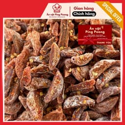 Xí Muội Lát Dày Chua Cay Xóc Ớt Lon 600G, Omai Không Hạt Chua Cay Đậm Vị Dùng Làm Qùa Biếu Tết 4